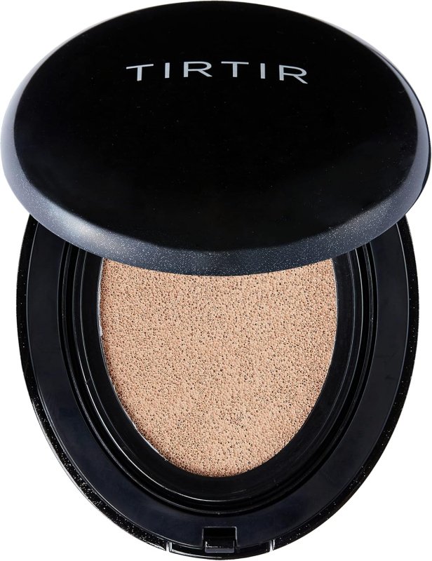 TIRTIR Mask Fit Red Cushion Foundation SPF50 PA+++ - 18g, Full Coverage K-Beauty (Ivory/Sand/Porcelain)