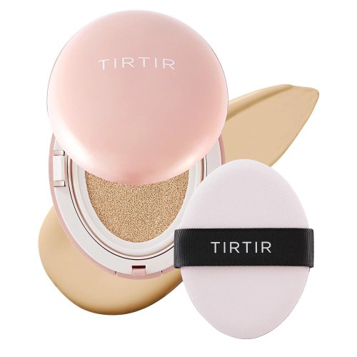 TIRTIR - Mask Fit All-Cover Cushion - Matujący podkład pielęgnujący w poduszce - 18 g - 21W Natural Ivory 