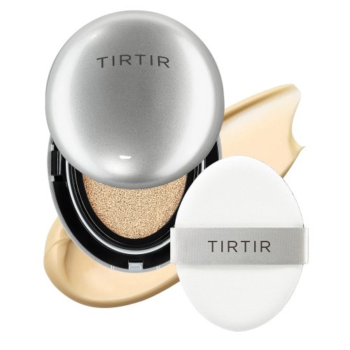 TIRTIR - Mask Fit Aura Cushion - Rozświetlający podkład do twarzy w poduszce - 18 g - 21W Natural Ivory 
