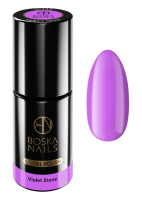 Boska Nails - Divine - UV Gel Polish - Hybrid Nail Polish - 6 ml - 343 Violet Stone - 343 Violet Stone