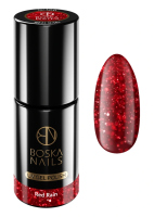 Boska Nails - Divine - UV Gel Polish - Hybrid Nail Polish - 6 ml - 366 Red Rain - 366 Red Rain