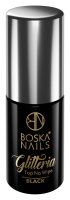 Boska Nails - Glitteria Top No Wipe - Hybrid Top with Black Particles - 6 ml
