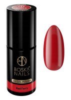 Boska Nails - Divine - UV Gel Polish - Hybrid Nail Polish - 6 ml - 326 Red Ferry - 326 Red Ferry