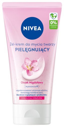 Nivea Gel-Cream for washing the face - Dry and sensitive skin - GENTLE - 150 ml