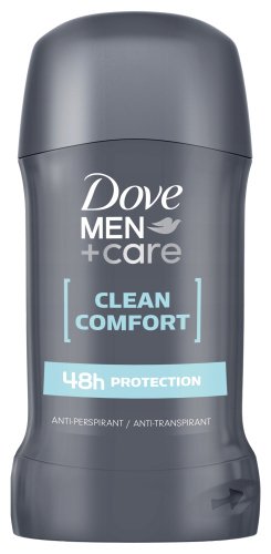 Dove - Men + Care - Clean Comfort 48H Anti-Perspirant - Antiperspirant Stick for Men - 50 ml