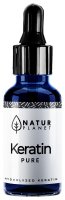 NATUR PLANET - Keratin Pure - Płynna keratyna do włosów suchych, łamliwych i zniszczonych - 30 ml