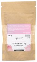NATUR PLANET - French Pink Clay - Różowa glinka w proszku - 100 g