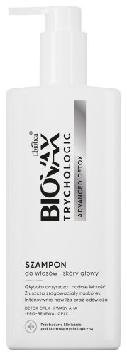 BIOVAX - TRYCHOLOGIC Advanced Detox - Hair and Scalp Mask - 200 ml