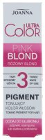 Joanna - Ultra Color - Direct Colour for Hair - Pigment tonujący kolor włosów - Różowy - 100 g