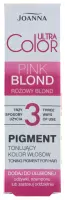 Joanna - Ultra Color - Direct Colour for Hair - Pigment tonujący kolor włosów - Różowy - 100 g