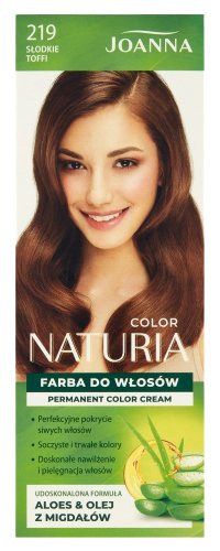 Joanna - Color Naturia - Permanent Color Cream - Farba do włosów - 219 Słodkie Toffi