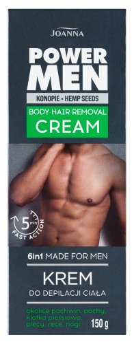 Joanna - Power Men - Body Depilatory Cream for Men - 150 g