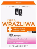 AA - Sensitive Skin - Semi-oily Face Cream - Dry and Normal Skin - 50 ml 