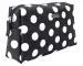 NOBLE - Duża kosmetyczka damska - BLACK - BL002