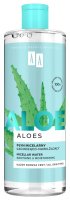 AA - ALOES - Łagodząco-nawilżający płyn micelarny do cery każdego rodzaju - 400 ml