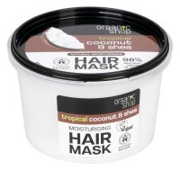 ORGANIC SHOP - Natural Moisturising Hair Mask - Tropical Coconut & Shea - Coconut and shea butter - 250 ml