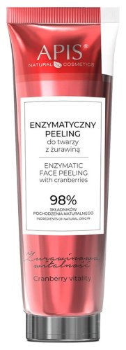 APIS - Enzymatic Face Scrub - Cranberry Vitality - 100 ml
