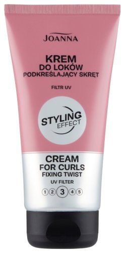 Joanna - Styling Effect - Cream for Curls - Krem do loków podkreślający skręt - 3 - 150 g