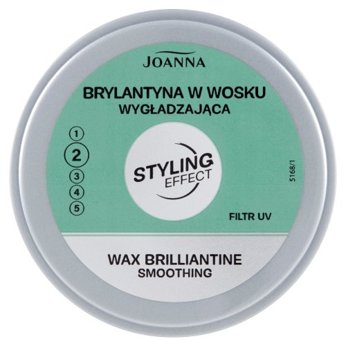 Joanna - Styling Effect - Wax Brilliantine - Smoothing Brilliantine in Hair Styling Wax - 2 - 45 g