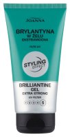 Joanna - Styling Effect - Brilliantine Gel - Brylantyna w żelu do układania włosów - 5 Extra Strong - 150 g