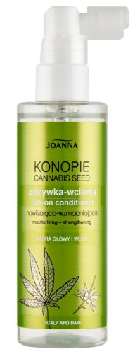 Joanna - Konopie - Cannabis Seed - Rub On Conditioner - Odżywka-wcierka do włosów - 100 ml