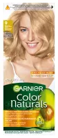 GARNIER - COLOR NATURALS - Permanent, Nourishing Hair Dye - 9 Natural Extra Light Blonde