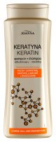 Joanna - Keratyna - Keratin Shampoo - Szampon do włosów szorstkich, łamliwych i matowych - 400 ml