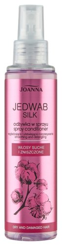 Joanna - Jedwab - Silk Spray Conditioner - Odżywka w sprayu do włosów i zniszczonych - 150 ml