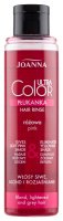 Joanna - Ultra Color - Hair Rinse - Różowa płukanka do włosów siwych, blond i rozjaśnionych - 150 ml