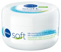 Nivea - Soft - Cream - Krem intensywnie nawilżający do twarzy, ciała i dłoni - 300 ml