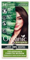 Joanna - Organic Naturia - Permanent Hair Color Cream - Pielęgnująca farba do włosów - Wegańska - 341 Czekoladowy
