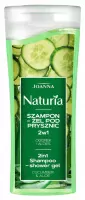 Joanna - Naturia - Cucumber & Aloe Shampoo-Shower Gel - Szampon-żel pod prysznic - Ogórek i Aloes - 100 ml
