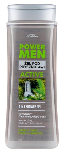 Joanna - Power Men - Active 4in1 Shower Gel - 300 ml