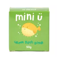 Mini U - Green Bath Bomb - 50 g