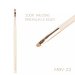 Many Beauty - Many Brushes - Focus on the Good - Zestaw 11 profesjonalnych pędzli do makijażu z gąbeczką i kosmetyczką - Vanilla