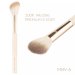 Many Beauty - Many Brushes - Focus on the Good - Zestaw 11 profesjonalnych pędzli do makijażu z gąbeczką i kosmetyczką - Vanilla