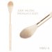 Many Beauty - Many Brushes - Focus on the Good - Zestaw 11 profesjonalnych pędzli do makijażu z gąbeczką i kosmetyczką - Vanilla