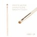 Many Beauty - Many Brushes - Know Your Basics - Set of 12 Professional Makeup Brushes with Sponge and Cosmetic Bag - Vanilla