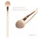 Many Beauty - Many Brushes - Know Your Basics - Set of 12 Professional Makeup Brushes with Sponge and Cosmetic Bag - Vanilla