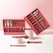 Many Beauty - Many Brushes - Zestaw 21 profesjonalnych pędzli do makijażu - Raspberry