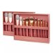 Many Beauty - Many Brushes - Zestaw 21 profesjonalnych pędzli do makijażu - Raspberry