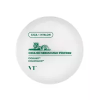 VT Cosmetics - Cica x Hyalon - No Sebum Mild Powder - Mattifying Face Powder - 5 g 