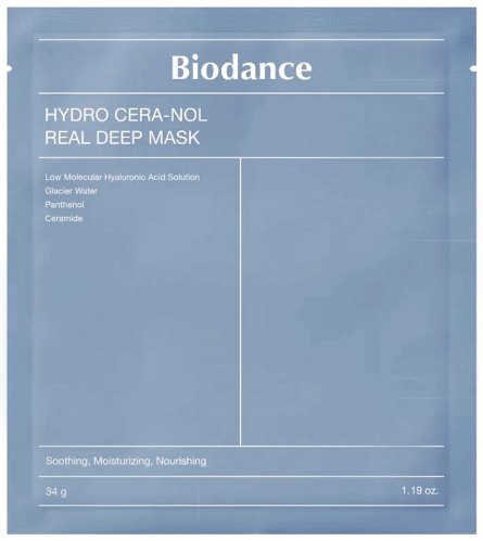 Biodance - Hydro Cera-Nol Real Deep Mask - Nawilżająca maska kolagenowa do twarzy - 1 szt.