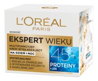 L'Oréal - EKSPERT WIEKU - Multifuncyjny krem wygładzający do twarzy na dzień i na noc 45+ - 50 ml  