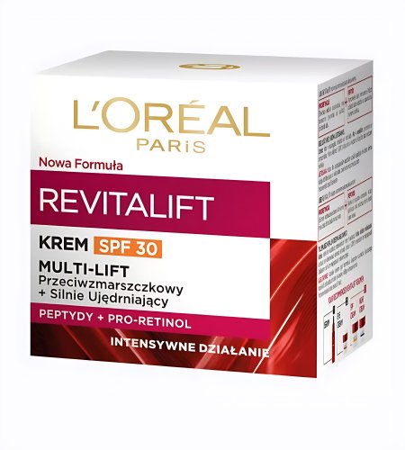 L'Oréal - REVITALIFT - Przeciwzmarszczkowy i silnie ujędrniający krem na dzień SPF30 - 50 ml