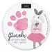 LaQ - Natural Foam for Washing Children's Hands, Body and Hair with a Bubble Gum Scent - Pink - 20 g