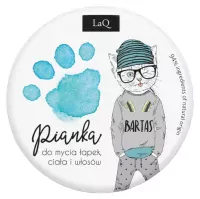 LaQ - Pianka do mycia łapek, ciała i włosów dla dzieci - Niebieska - 20 g