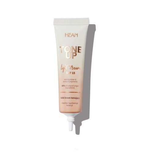 HEAN - TONE UP Light Cream SPF15 - Lekki krem tonujący - 30 ml  - T03 MEDIUM 