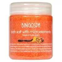 BINGOSPA - Bath Salt with Microelements - Sól do kąpieli z mikroelementami - Tropical Fruits - 550 g