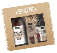 LaQ - Ryszard z Bieszczad - Gift Set for Men - Shower Gel 500 ml + Shampoo 300 ml + Beard Oil 30 ml
